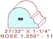 Nosing 1-1/4" - 11