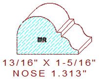 Nosing 1-5/16" 