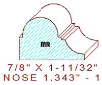 Nosing 1-11/32" - 1