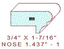 Nosing 1-7/16" - 1 Nosing 1-7/16" - 1