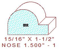 Nosing 1-1/2" - 1