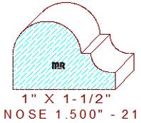 Nosing 1-1/2" - 21