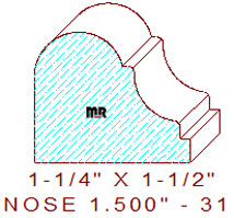 Nosing 1-1/2" - 31