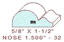 Nosing 1-1/2" - 32