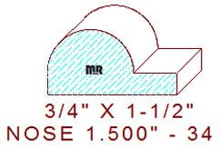 Nosing 1-1/2" - 34