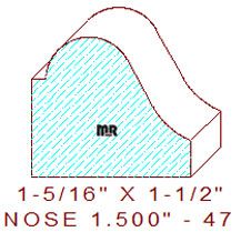 Nosing 1-1/2" - 47 