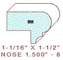 Nosing 1-1/2" - 8