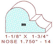 Nosing 1-3/4" - 14 