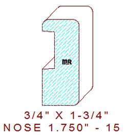 Nosing 1-3/4" - 15