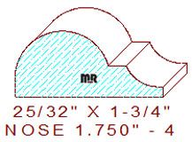 Nosing 1-3/4" - 4