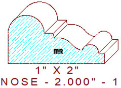 Nosing 2" - 1 Nosing 2" - 1