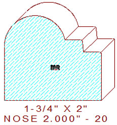 Nosing 2" - 20 Nosing 2" - 20