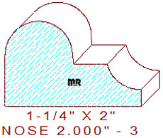 Nosing 2" - 3 Nosing 2" - 3