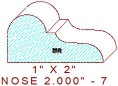 Nosing 2" - 7 Nosing 2" - 7