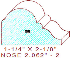 Nosing 2-1/16" - 2