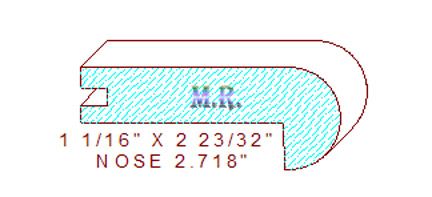 Nosing 2-23/32"