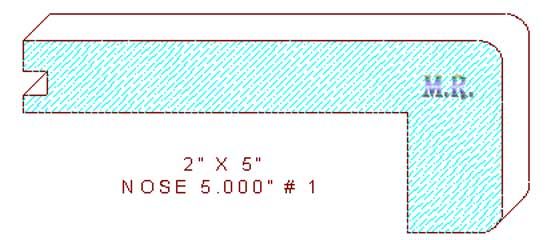 Nosing 5" - 1