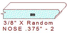 Nosing 3/8" - 2 