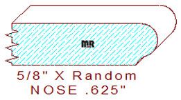 Nosing 5/8" Nosing 5/8"