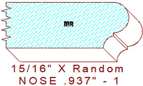 Nosing 15/16" - 1 Nosing 15/16" - 1