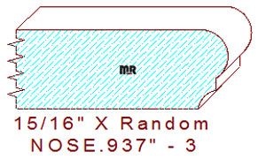 Nosing 15/16" - 3 