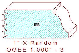 Ogee 1" - 3