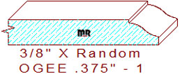 Ogee 3/8" - 1