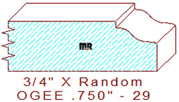 Ogee 3/4" - 29 Ogee 3/4" - 29