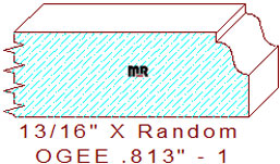 Ogee 13/16" - 1 Ogee 13/16" - 1