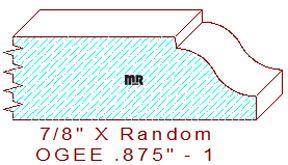 Ogee 7/8" - 1