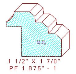 Picture Frame 1-7/8" - 1 Picture Frame 1-7/8" - 1
