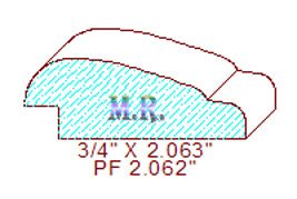 Mirror Frame 2-1/16" Mirror Frame 2-1/16"