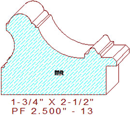 Picture Frame 2-1/2" - 13 Picture Frame 2-1/2" - 13