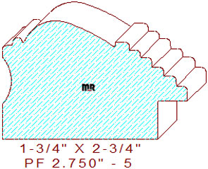Picture Frame 2-3/4" - 5 Picture Frame 2-3/4" - 5