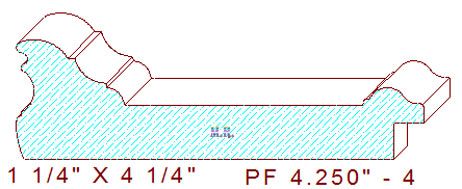 Picture Frame 4-1/4" - 4 Picture Frame 4-1/4" - 4