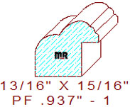 Picture Frame 15/16" - 1 Picture Frame 15/16" - 1