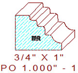 Applied Moulding 1" - 1 Applied Moulding 1" - 1