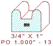 Applied Moulding 1" - 13