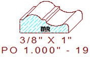 Applied Moulding 1" - 19