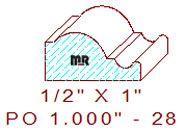 Applied Moulding 1" - 28 