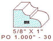 Applied Moulding 1" - 30