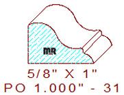 Applied Moulding 1" - 31