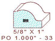 Applied Moulding 1" - 33 Applied Moulding 1" - 33