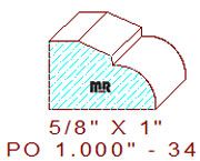 Applied Moulding 1" - 34