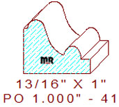 Applied Moulding 1" - 41