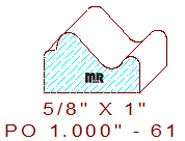 Applied Moulding 1" - 61 Applied Moulding 1" - 61