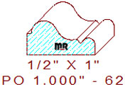 Applied Moulding 1" - 62