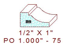 Applied Moulding 1" - 75 Applied Moulding 1" - 75