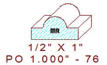 Applied Moulding 1" - 76