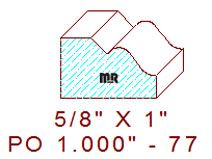 Applied Moulding 1" - 77